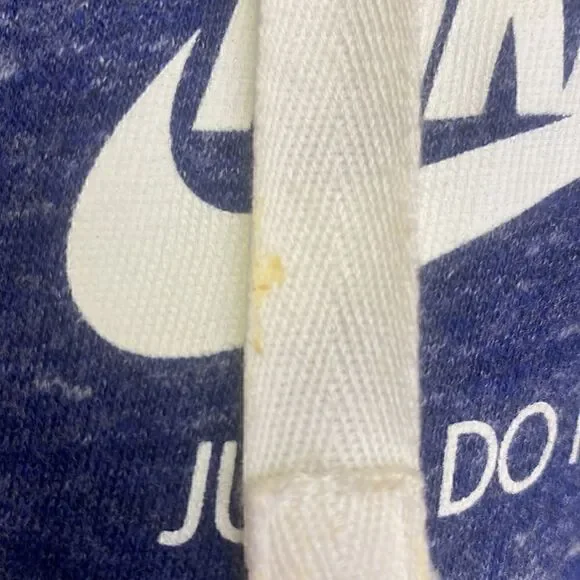 (1042) C-2 NIKE jacket blue and white with gold zipper - Picture 5 of 5